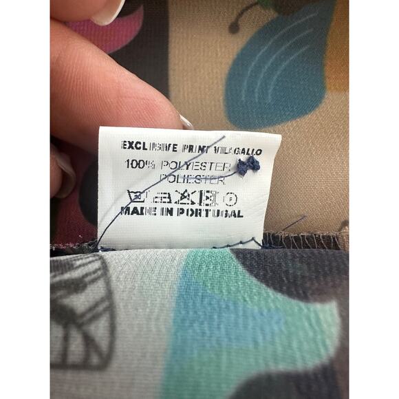 Vilagallo Womens Button Front Long Sleeve Top Size 38 Whimsical Fairy Sheer - Picture 12 of 16